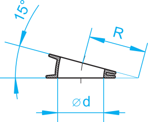 Cast-iron segments 15°-0