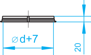 Slip-over flanges, 1 x separated-0