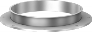 Connecting flange with loose drilled acc. to DIN 24154, T2-0