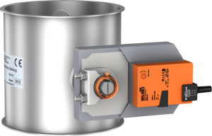 Throttle- / Shut-off valves without seal, electrically-operated with Belimo valve actuator-0