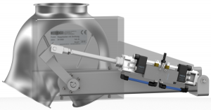 Two-way symmetrical valves with seal, fitted with pneumatic cylinder-0
