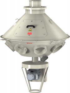 Turn-head distributors 45° dust-tight version -0