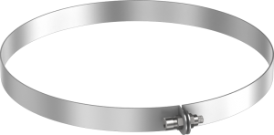 Hose clamp for sleeves-0