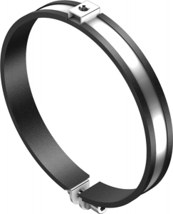 Pipe-clamps for wall-mounting-386