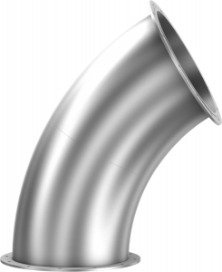 Bends R = 2 D, 60°, with loose flange on both sides-0